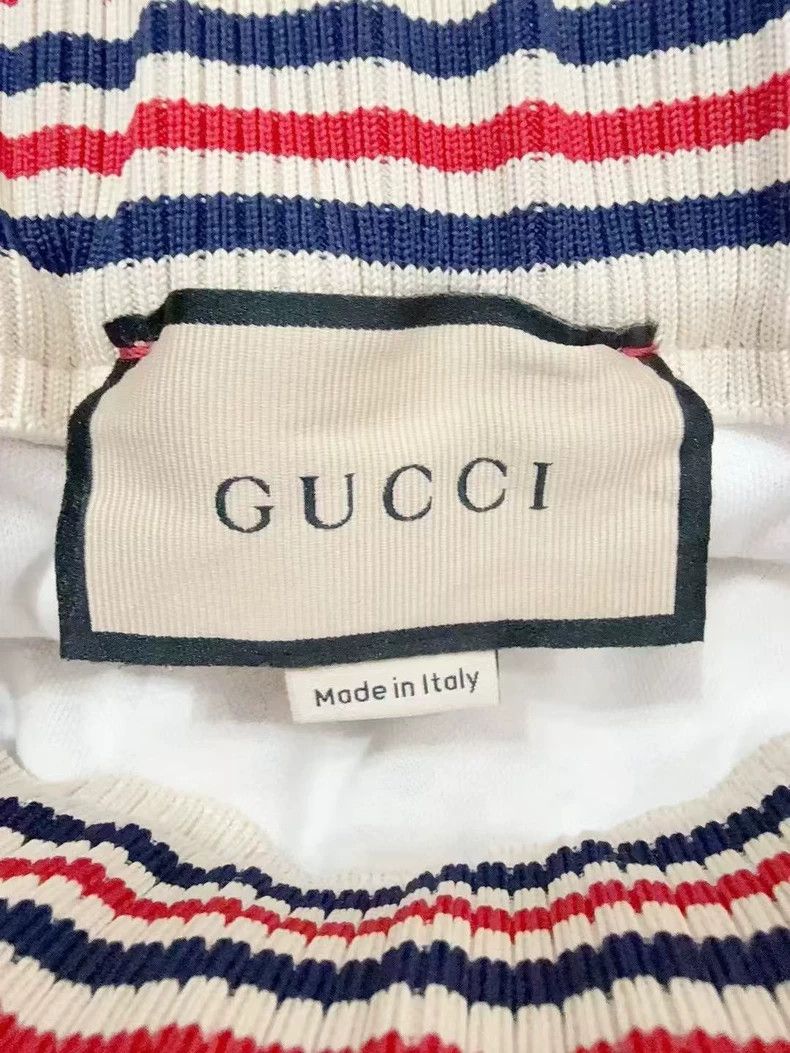 Gucci Gucci Logo Pleated Skirt with Adjustable Waist-dmc Size 22" - 4 Thumbnail
