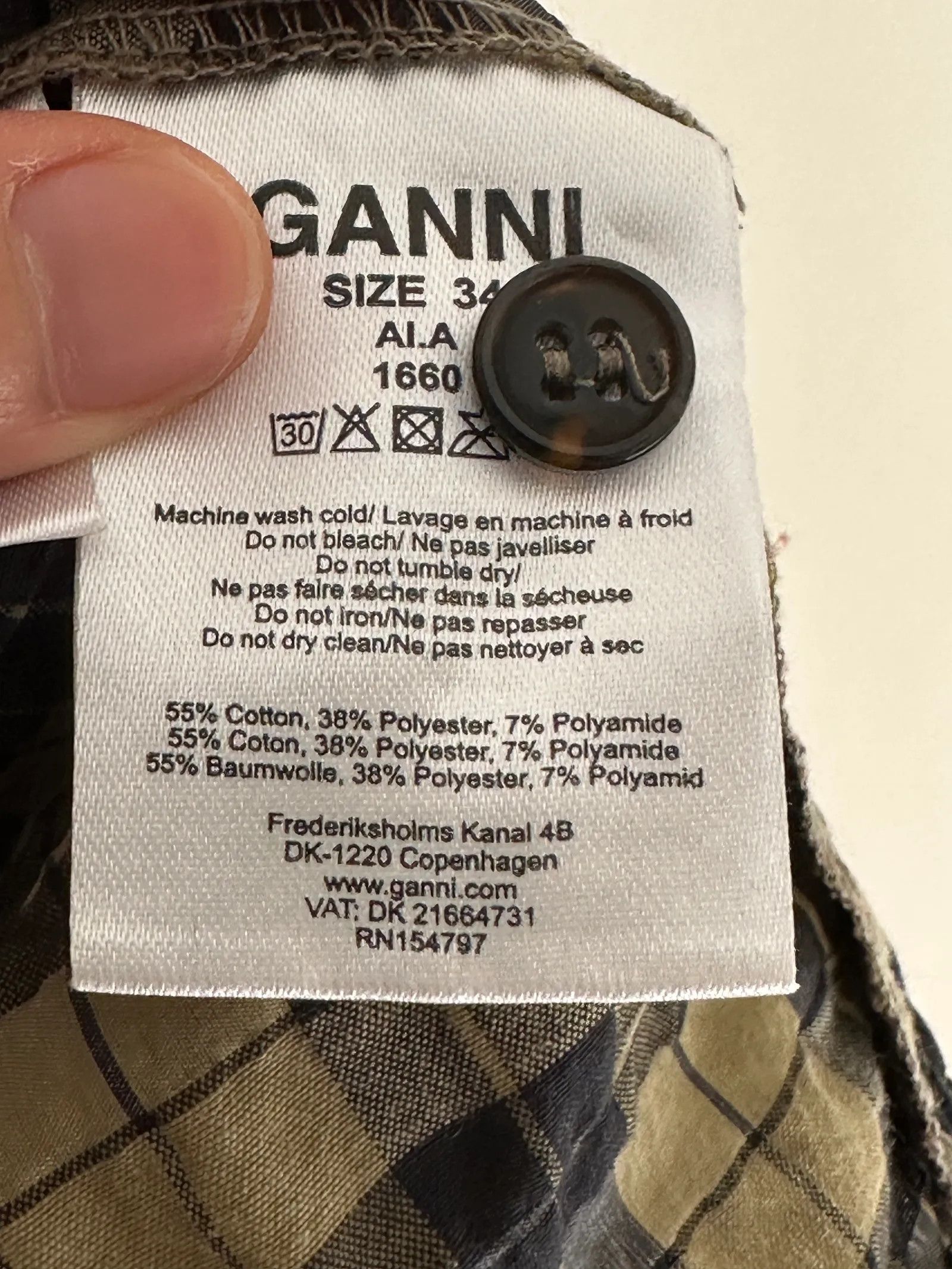 Ganni Ganni Shirt Size XS / US 0-2 / IT 36-38 - 4 Thumbnail