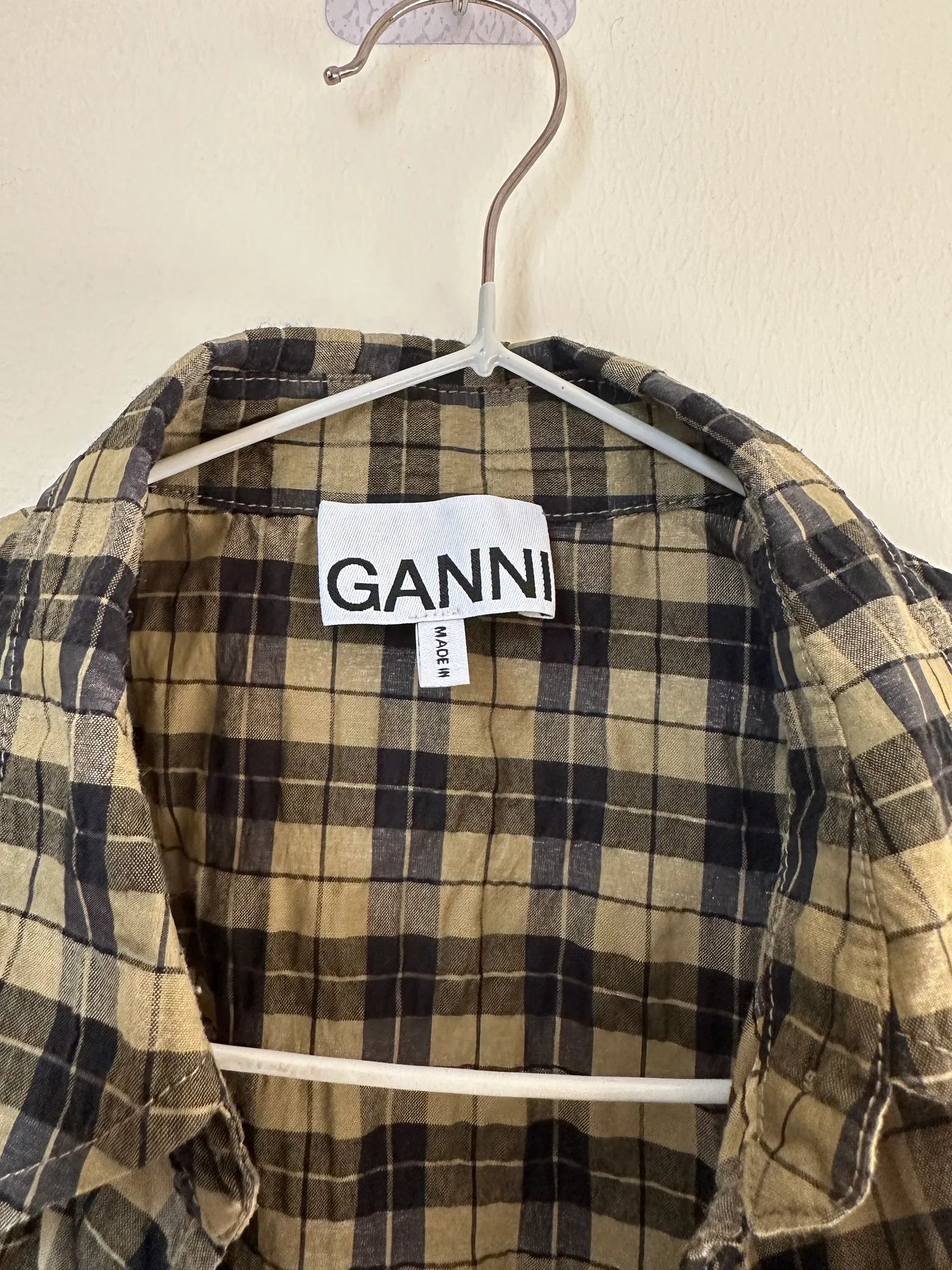 Ganni Ganni Shirt Size XS / US 0-2 / IT 36-38 - 2 Thumbnail