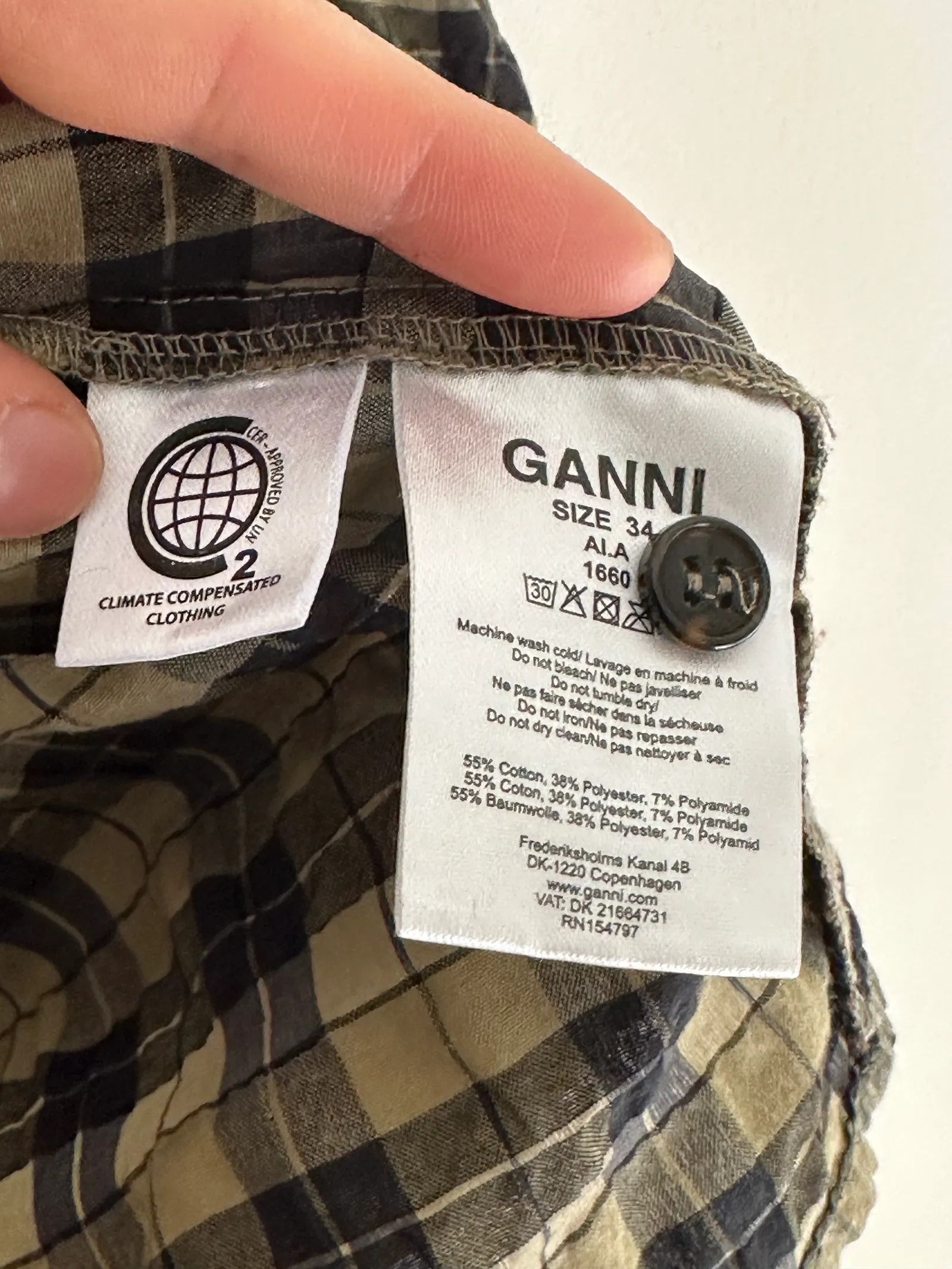 Ganni Ganni Shirt Size XS / US 0-2 / IT 36-38 - 3 Thumbnail