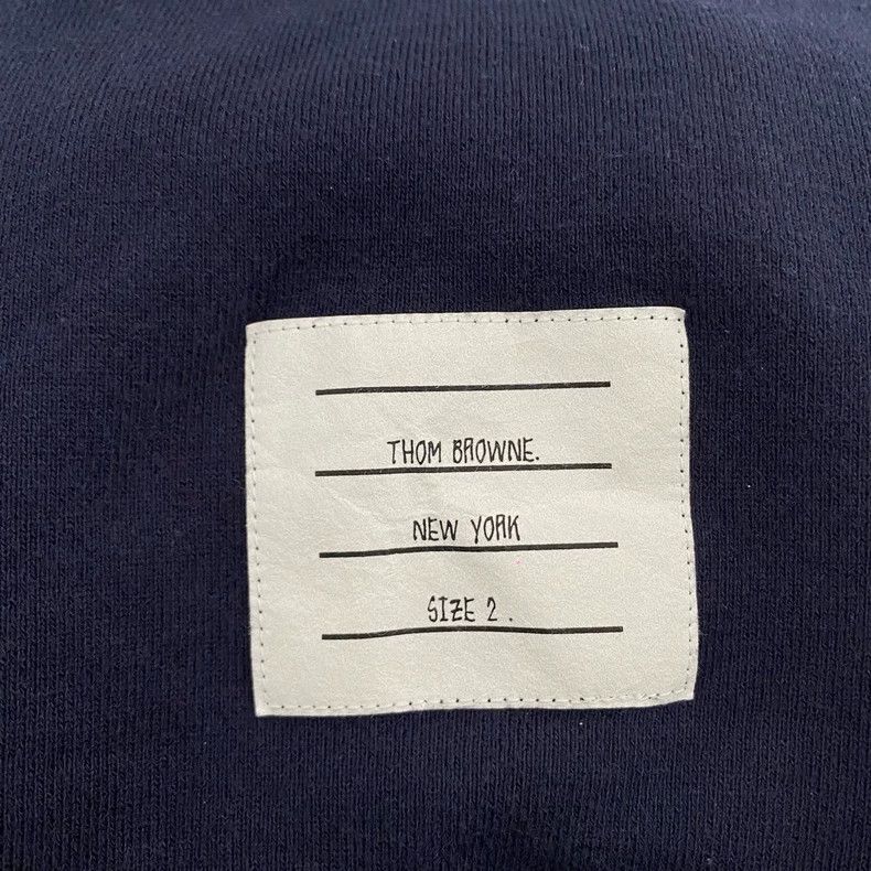 Thom Browne Thom Browne Navy Striped Sweatpants Size 2 - dmc Size US 26 / EU 42 - 2 Thumbnail