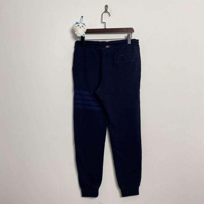 Thom Browne Thom Browne Navy Striped Sweatpants Size 2 - dmc Size US 26 / EU 42 - 3 Thumbnail
