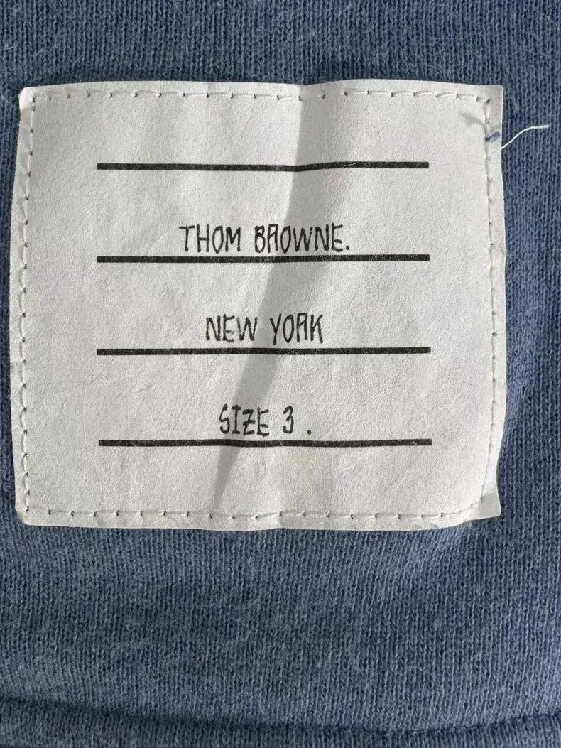 Thom Browne Thom Browne Blue Striped Shorts Size 3 - dmc Size US 26 / EU 42 - 2 Thumbnail