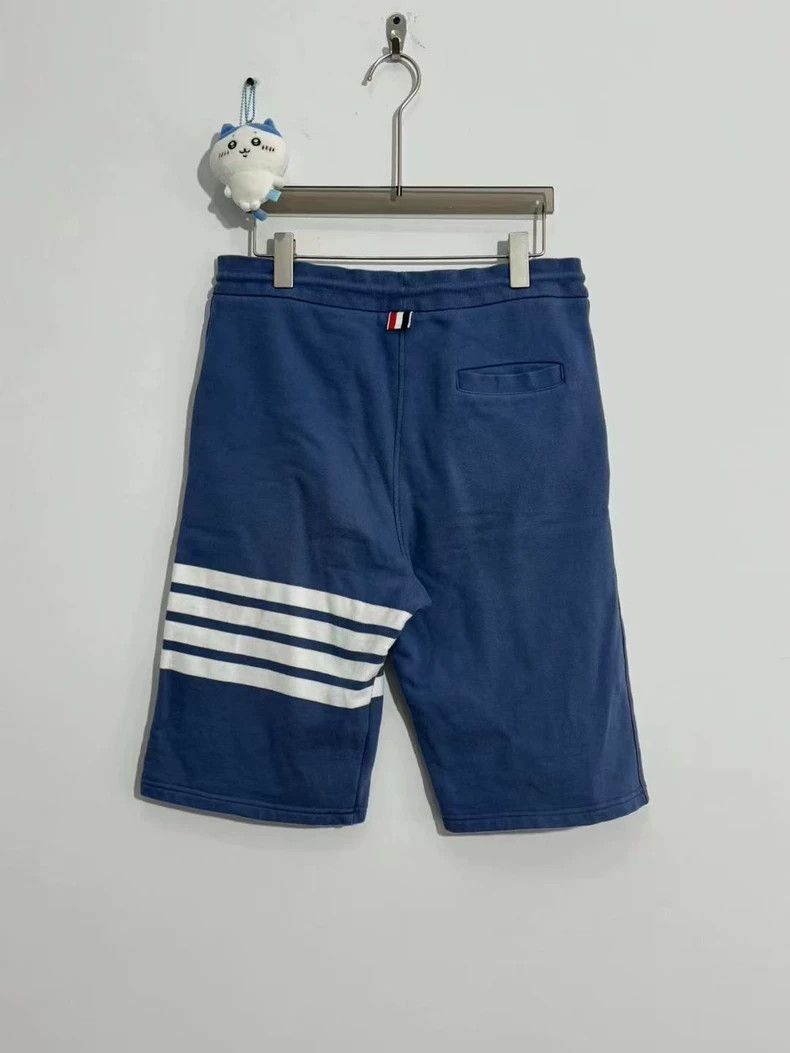Thom Browne Thom Browne Blue Striped Shorts Size 3 - dmc Size US 26 / EU 42 - 3 Thumbnail
