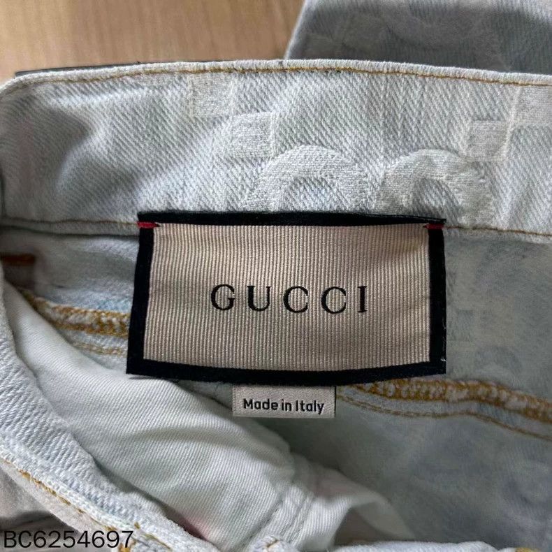Gucci Light Blue Denim Pants by Gucci - dmc Size US 26 / EU 42 - 4 Thumbnail
