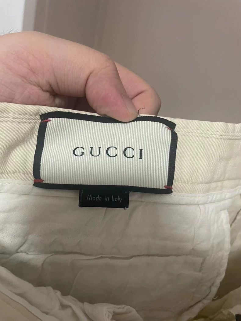 Gucci GUCCI Bee Embroidered Long Pants - dmc Size US 31 - 3 Thumbnail