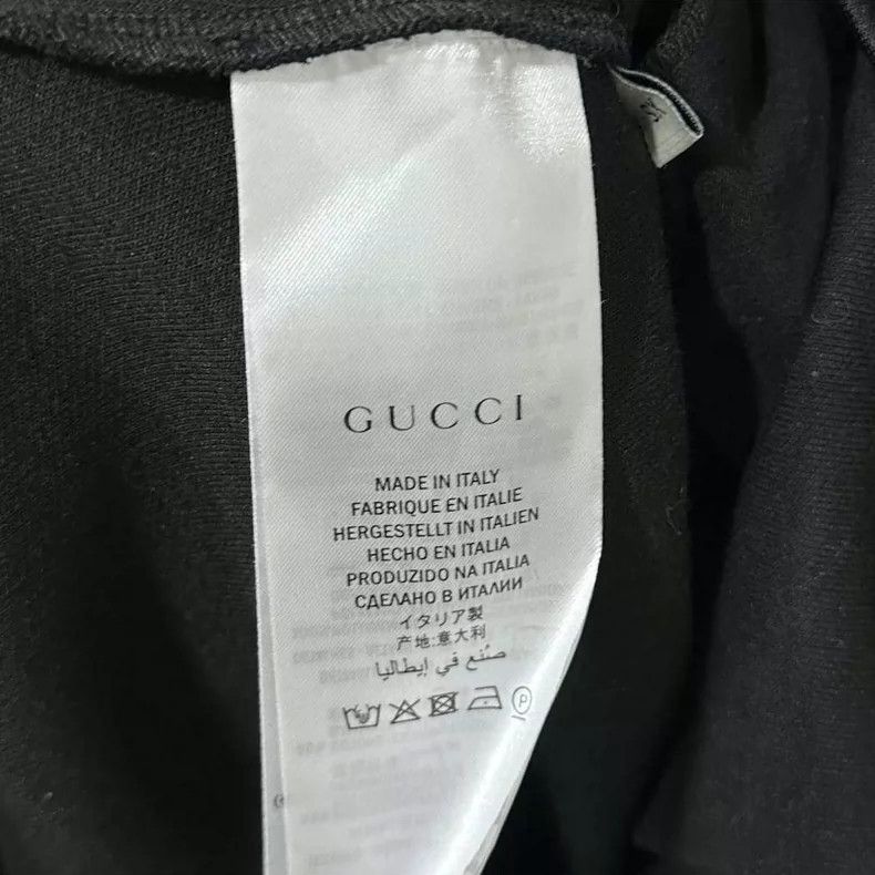 Gucci Black Hooded Dress with Red Accents - dmc Size 22" - 7 Thumbnail