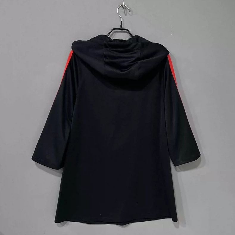 Gucci Black Hooded Dress with Red Accents - dmc Size 22" - 3 Thumbnail
