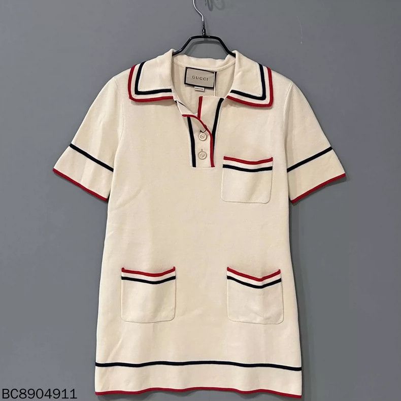 Gucci Multi-pocket Striped Dress by Gucci - dmc Size 36" / US 14 / IT 50 - 2 Thumbnail
