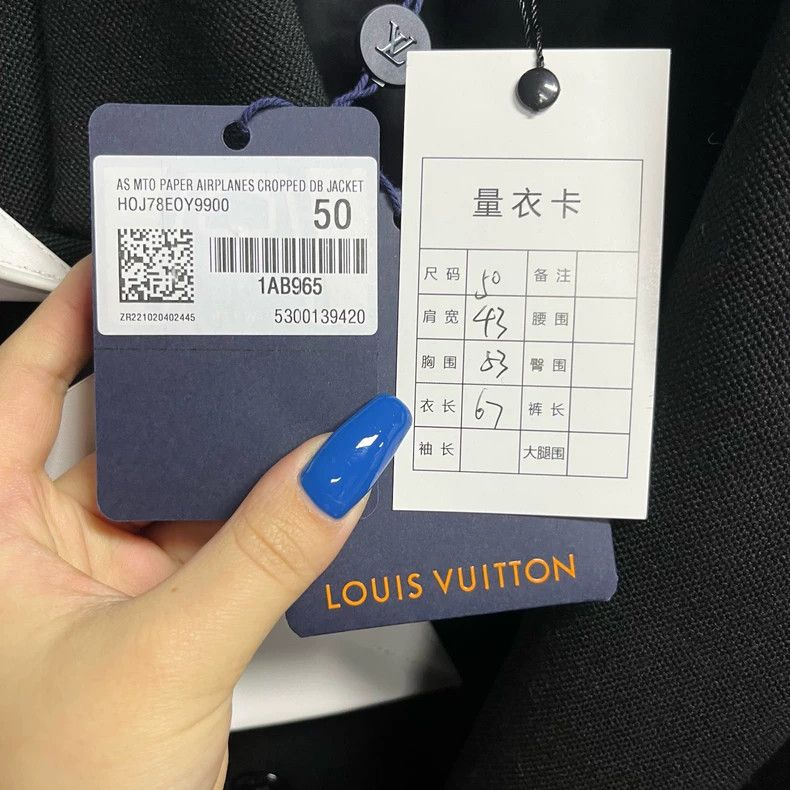 Louis Vuitton Louis Vuitton Black Double-Breasted Short Blazer - dmc Size US L / EU 52-54 / 3 - 2 Thumbnail