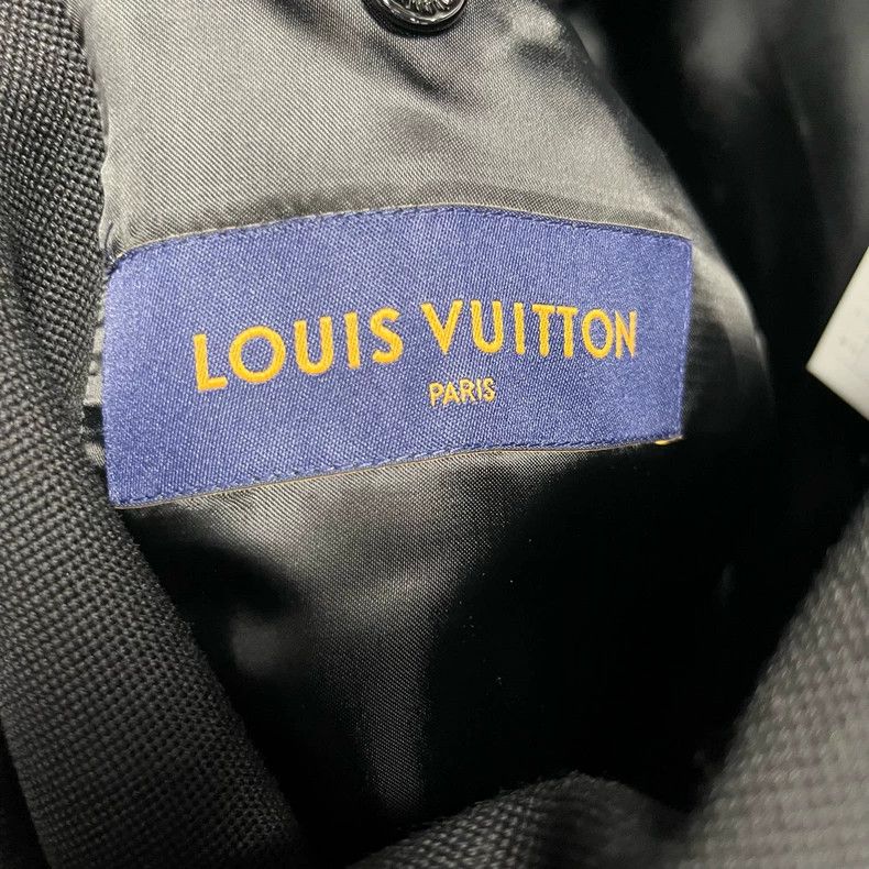 Louis Vuitton Louis Vuitton Black Double-Breasted Short Blazer - dmc Size US L / EU 52-54 / 3 - 4 Thumbnail