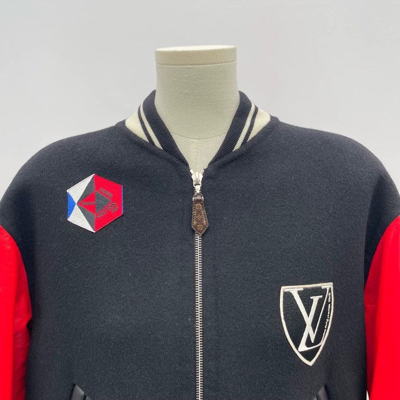 Louis Vuitton LV Logo Long Sleeve Baseball Jacket - dmc Size US S / EU 44-46 / 1 - 3 Thumbnail