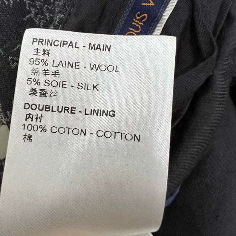 Louis Vuitton Louis Vuitton Black Checked Logo Long Pants - dmc Size US 31 - 5 Thumbnail