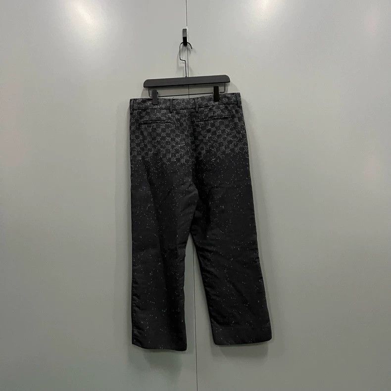 Louis Vuitton Louis Vuitton Black Checked Logo Long Pants - dmc Size US 31 - 2 Thumbnail