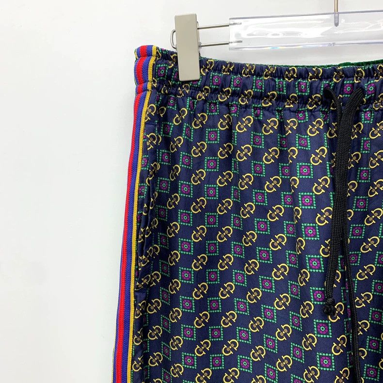 Gucci Gucci Colorful Logo Print Drawstring Shorts - dmc Size US 32 / EU 48 - 3 Thumbnail