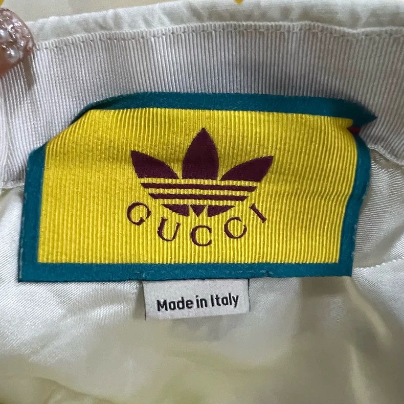 Gucci Gucci × Adidas Logo Silk Shorts Size 46 - dmc Size US 31 - 5 Thumbnail