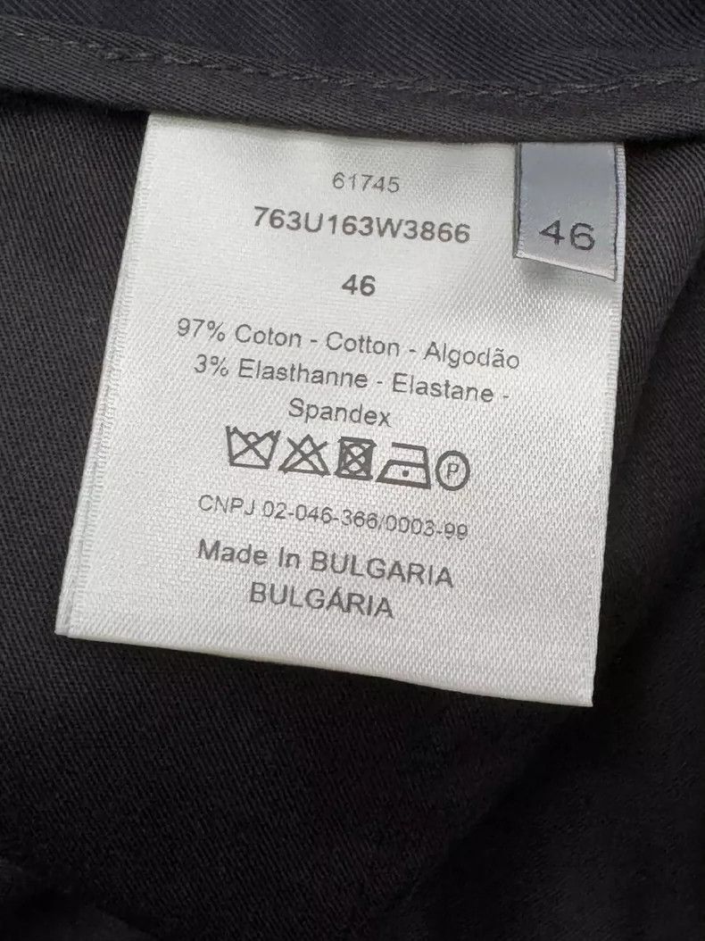 Dior Dior Mid-waist Cotton Straight Pants 46 Size - dmc Size US 31 - 3 Thumbnail