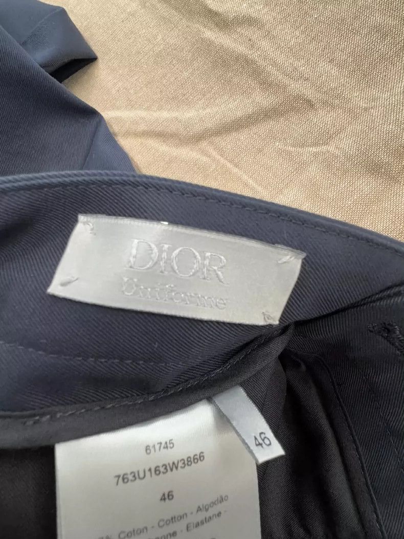 Dior Dior Mid-waist Cotton Straight Pants 46 Size - dmc Size US 31 - 4 Thumbnail