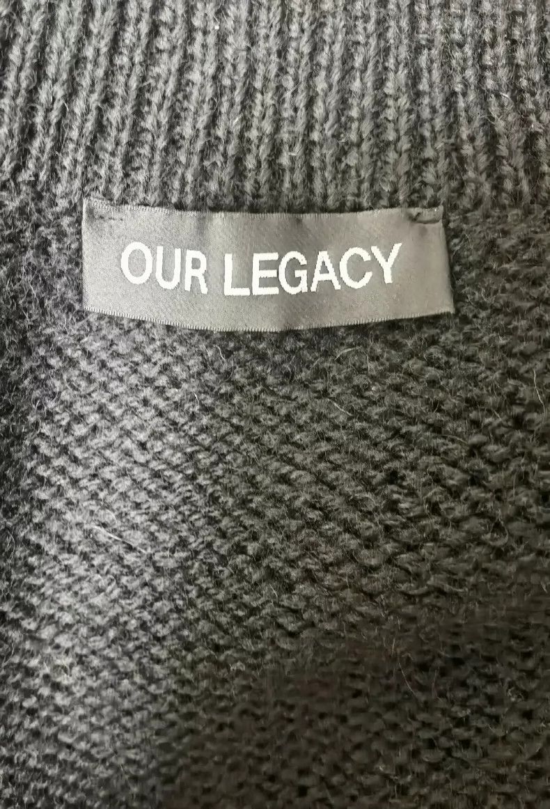 Our Legacy Our Legacy Knitted Zip-Up Sweater Jacket - dmc Size US M / EU 48-50 / 2 - 2 Thumbnail