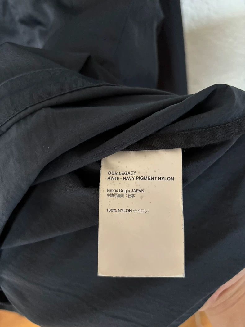 Our Legacy Our Legacy Dark Blue Coach Jacket - dmc Size US L / EU 52-54 / 3 - 3 Thumbnail