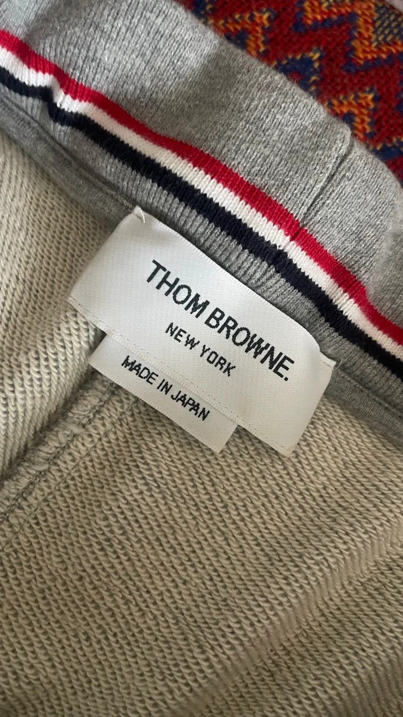 Thom Browne Thom Browne Gray Classic Shorts with Stripes - dmc Size US 26 / EU 42 - 5 Thumbnail