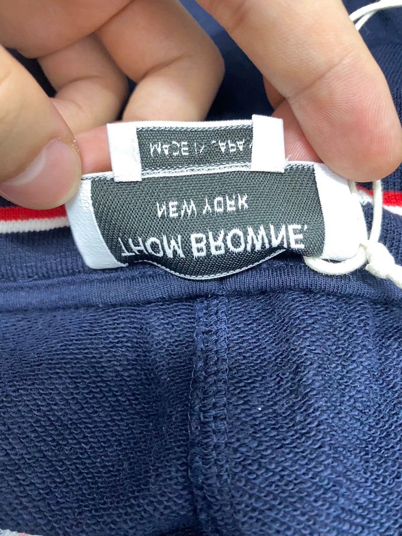 Thom Browne Thom Browne Classic Striped Jogger Pants - dmc Size US 26 / EU 42 - 7 Thumbnail