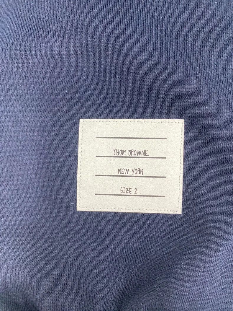 Thom Browne Thom Browne Classic Striped Jogger Pants - dmc Size US 26 / EU 42 - 4 Thumbnail