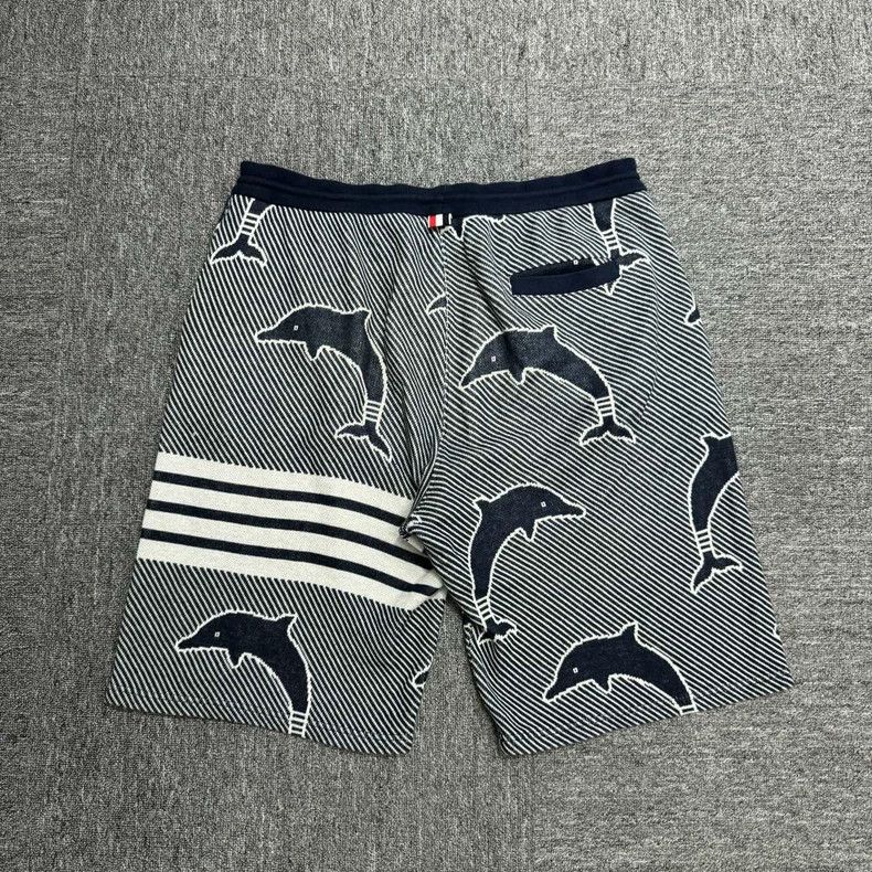 Thom Browne Thom Browne Dolphin Print Shorts - dmc Size US 26 / EU 42 - 6 Thumbnail