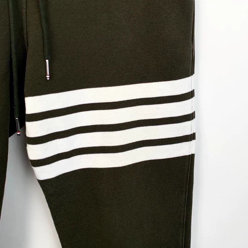 Thom Browne Thom Browne Classic Cotton Jogging Pants - dmc Size US 26 / EU 42 - 4 Thumbnail
