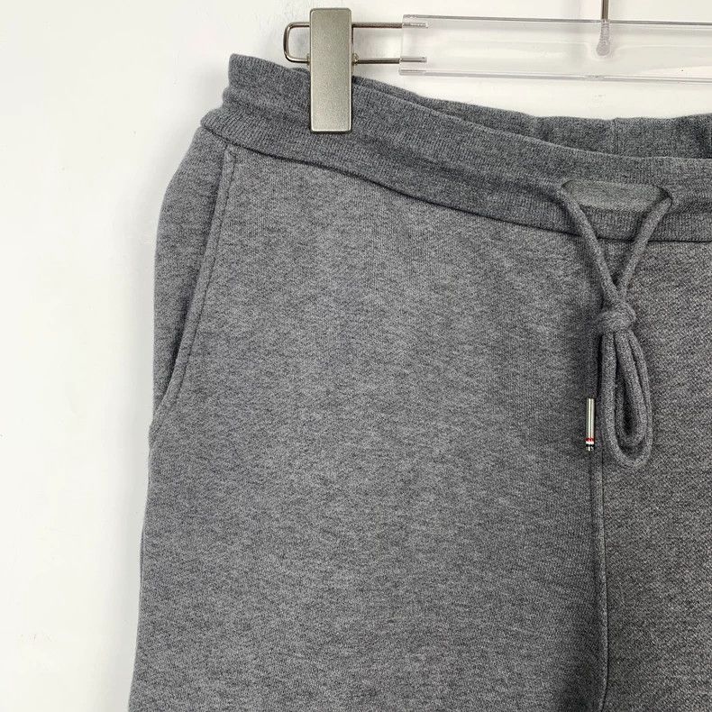 Thom Browne Thom Browne Gray Classic Cotton Shorts - dmc Size US 32 / EU 48 - 3 Thumbnail
