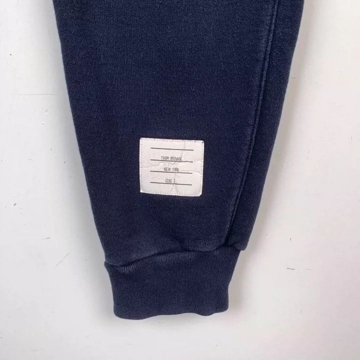 Thom Browne Thom Browne Classic Cotton Drawstring Pants - dmc Size US 26 / EU 42 - 5 Thumbnail