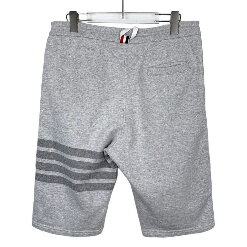 Thom Browne Thon Browne Classic Gray Cotton Casual Shorts - dmc Size US 26 / EU 42 - 2 Thumbnail