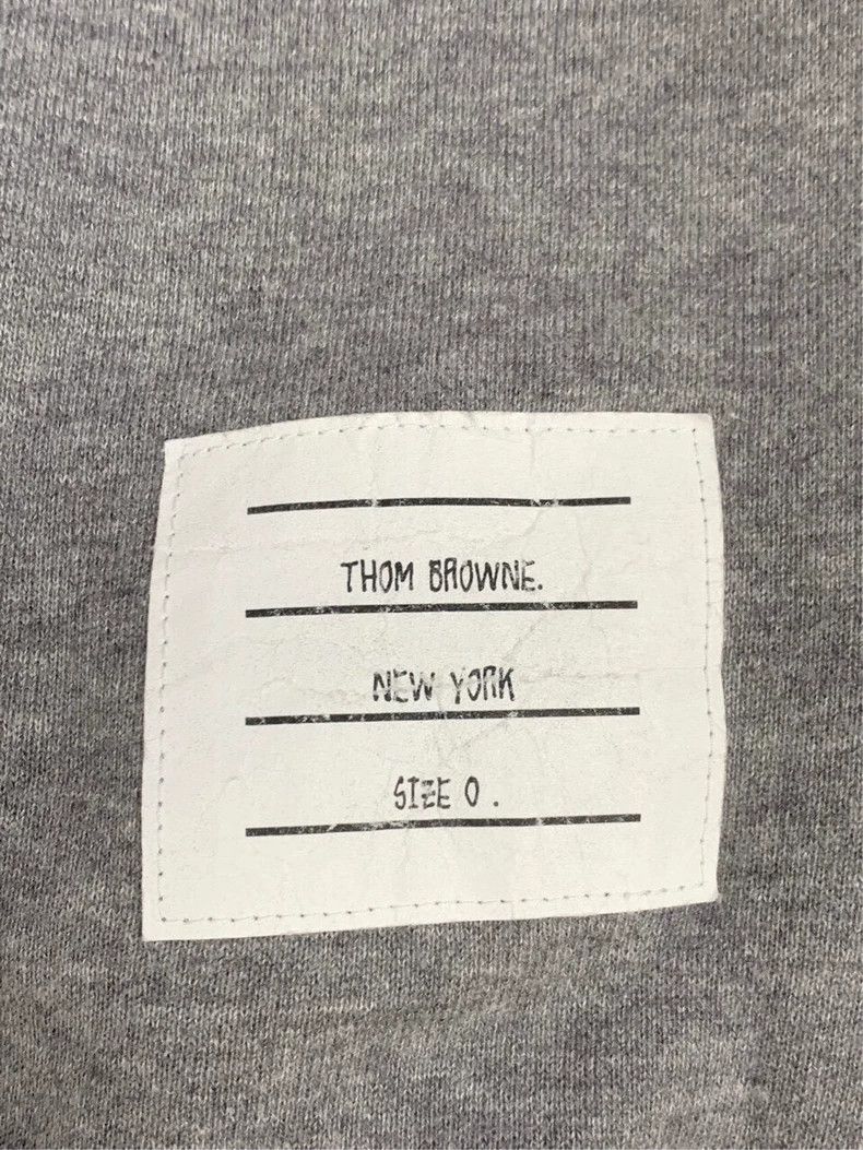 Thom Browne Thom Browne Gray Classic Cotton Sweatpants - dmc Size US 26 / EU 42 - 3 Thumbnail