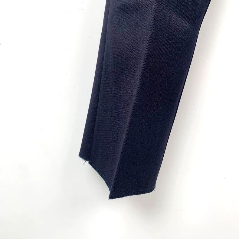 Thom Browne Thom Browne Navy Wool Casual Pants XS Size - dmc Size US 26 / EU 42 - 5 Thumbnail