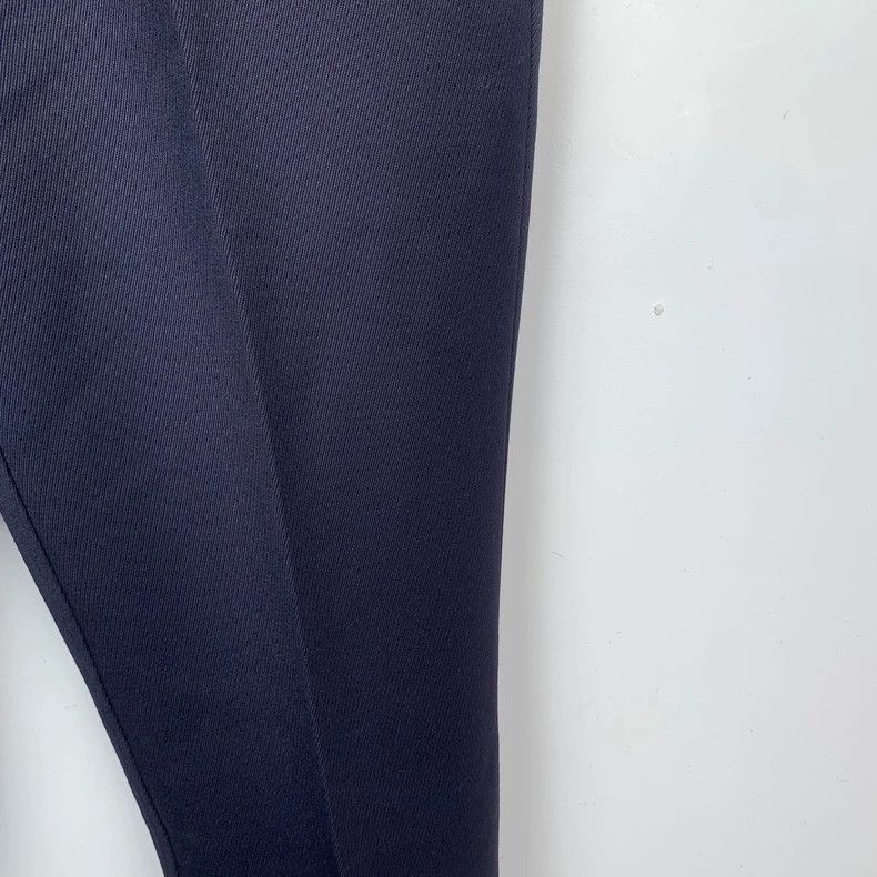 Thom Browne Thom Browne Navy Wool Casual Pants XS Size - dmc Size US 26 / EU 42 - 4 Thumbnail