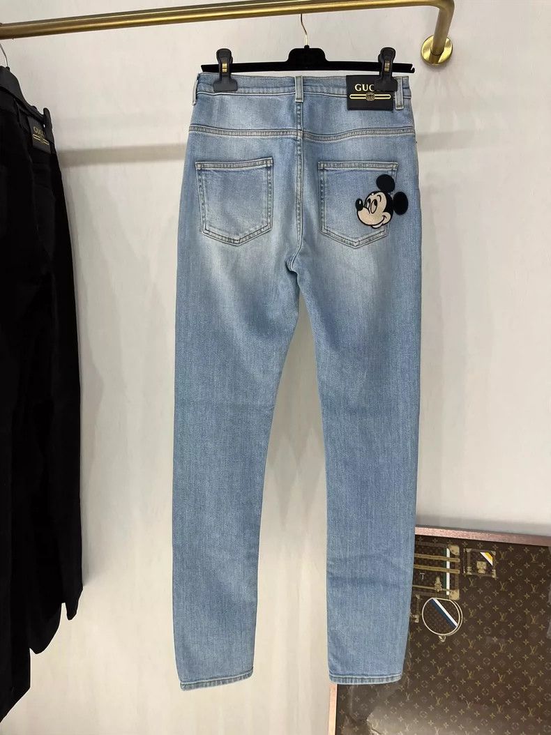 Gucci Gucci Disney Mickey Mouse Denim Pants - dmc Size US 26 / EU 42 - 3 Thumbnail
