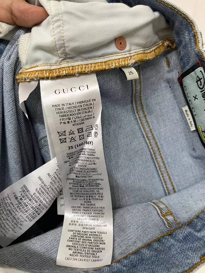 Gucci Gucci Disney Mickey Mouse Denim Pants - dmc Size US 26 / EU 42 - 6 Thumbnail