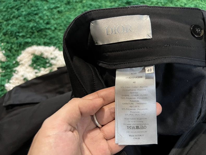 Dior Dior Logo Utility Cargo Pants Size 48 - dmc Size US 31 - 6 Thumbnail