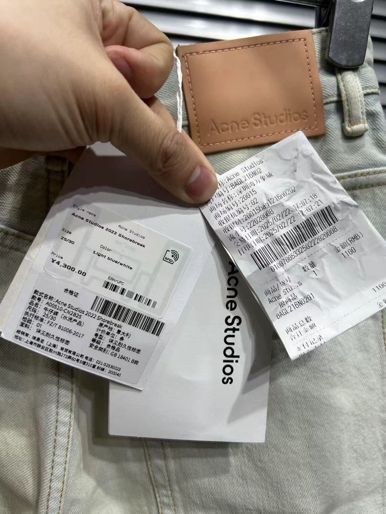 Acne Studios Acne Studios Light Blue Denim Flare Jeans - dmc Size US 26 / EU 42 - 3 Thumbnail