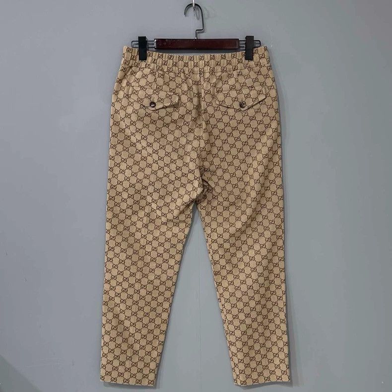 Gucci Gucci Logo Embroidered Work Pants - dmc Size US 31 - 3 Thumbnail