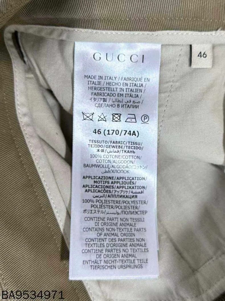 Gucci Gucci Embroidered Logo Long Pants - dmc Size US 31 - 5 Thumbnail