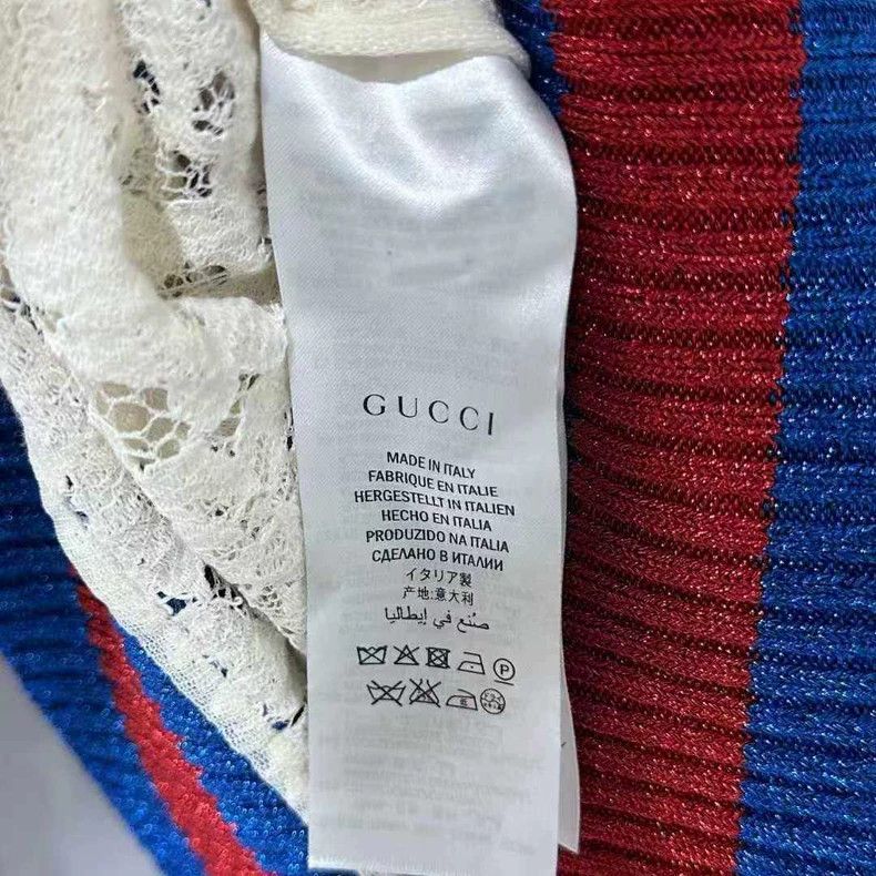 Gucci Embroidered Hollow Sweater by Gucci - dmc Size US XS / EU 42 / 0 - 5 Thumbnail