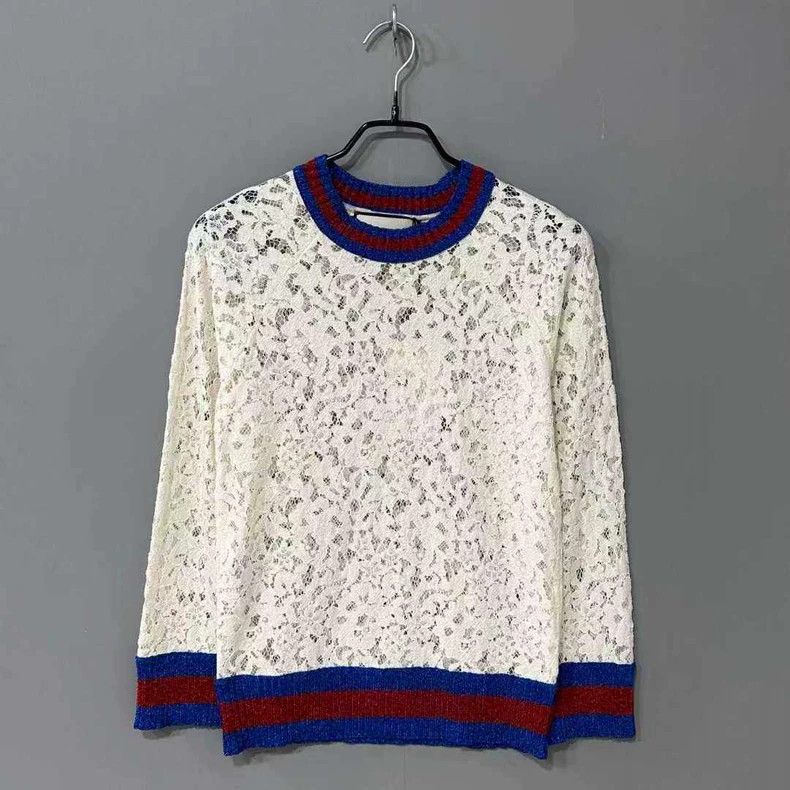Gucci Embroidered Hollow Sweater by Gucci - dmc Size US XS / EU 42 / 0 - 2 Thumbnail