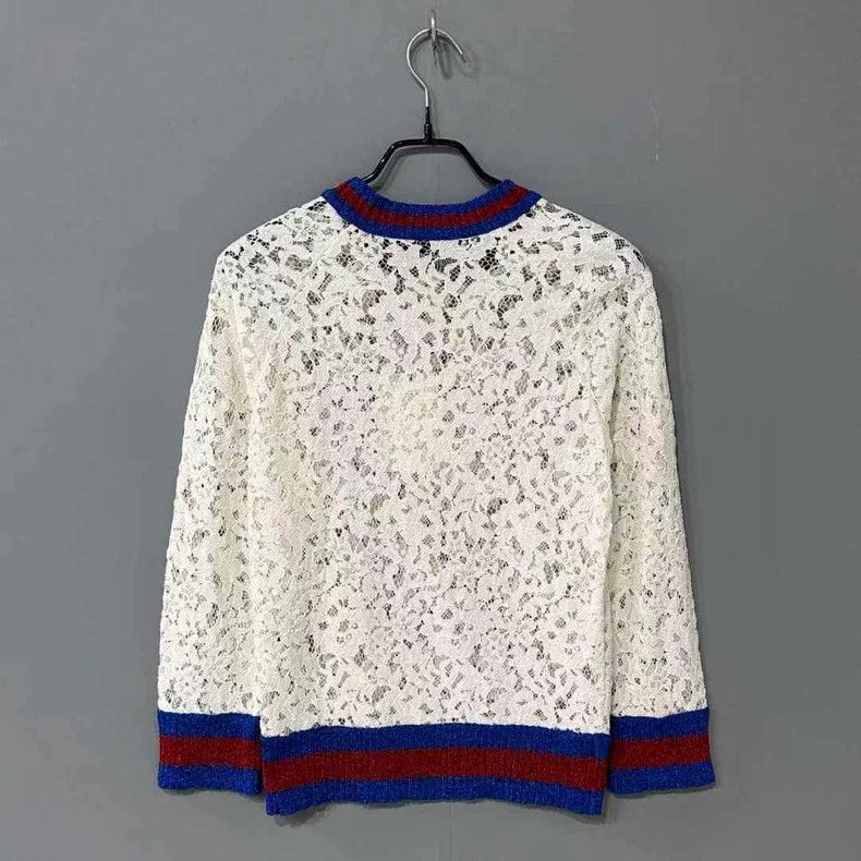 Gucci Embroidered Hollow Sweater by Gucci - dmc Size US XS / EU 42 / 0 - 3 Thumbnail