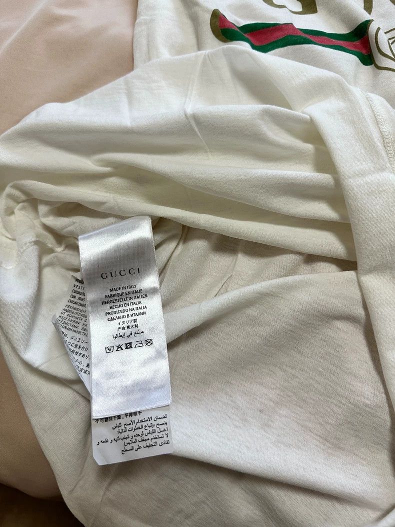 Gucci Gucci T-Shirt with Logo Design - dmc Size US M / EU 48-50 / 2 - 4 Thumbnail