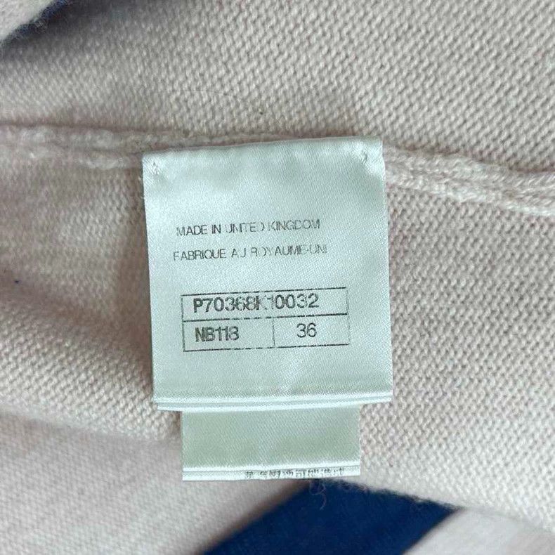 Chanel Pink Cashmere Cardigan by Chanel - dmc Size S / US 4 / IT 40 - 7 Thumbnail