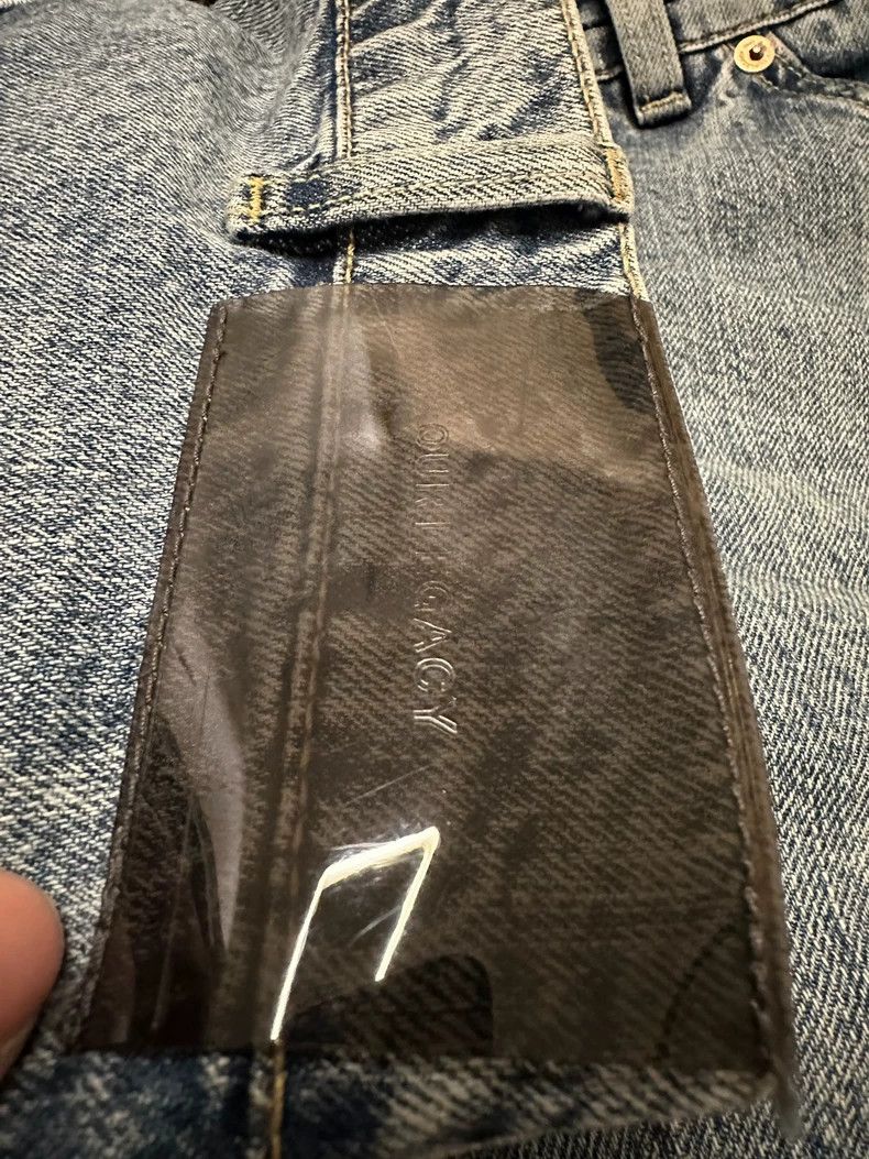 Our Legacy Our Legacy Blue Straight-Leg Pants - dmc Size US 31 - 4 Thumbnail