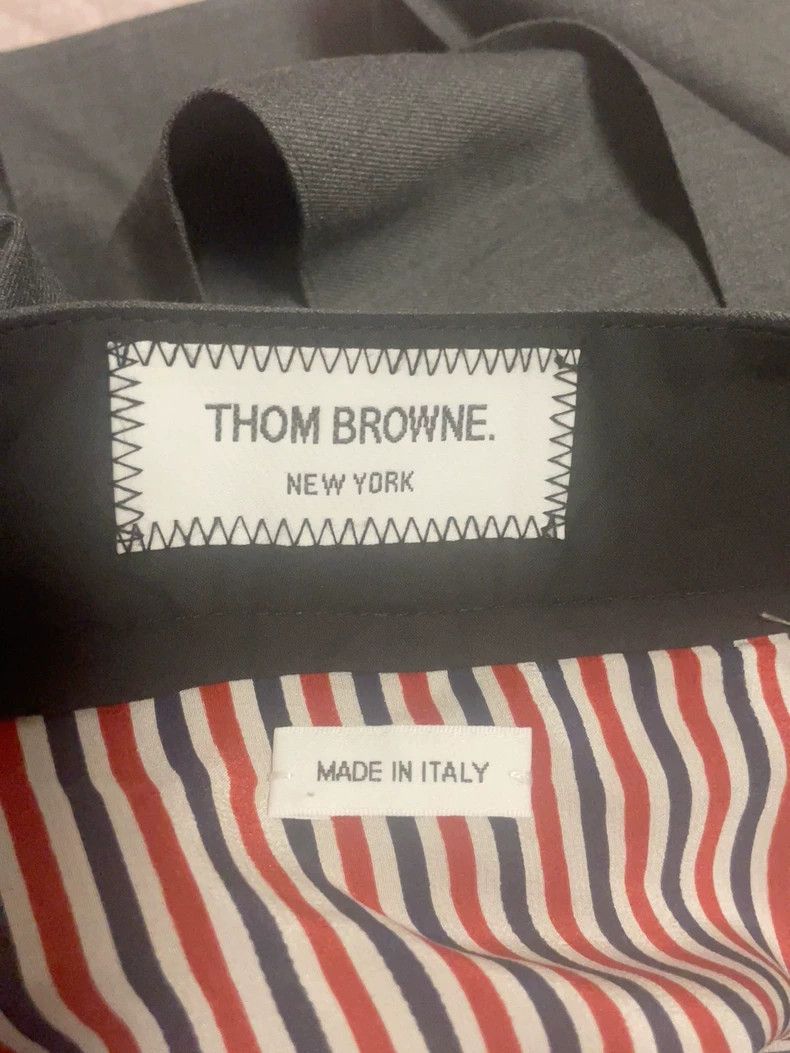 Thom Browne Thombrowne Gray Pleated Skirt Size 38 - dmc Size US 38 / EU 54 - 4 Thumbnail