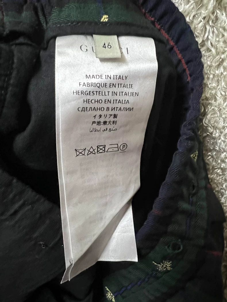 Gucci Gucci Men's Wool Casual Ankle Pants IT46 - dmc Size US 31 - 9 Thumbnail