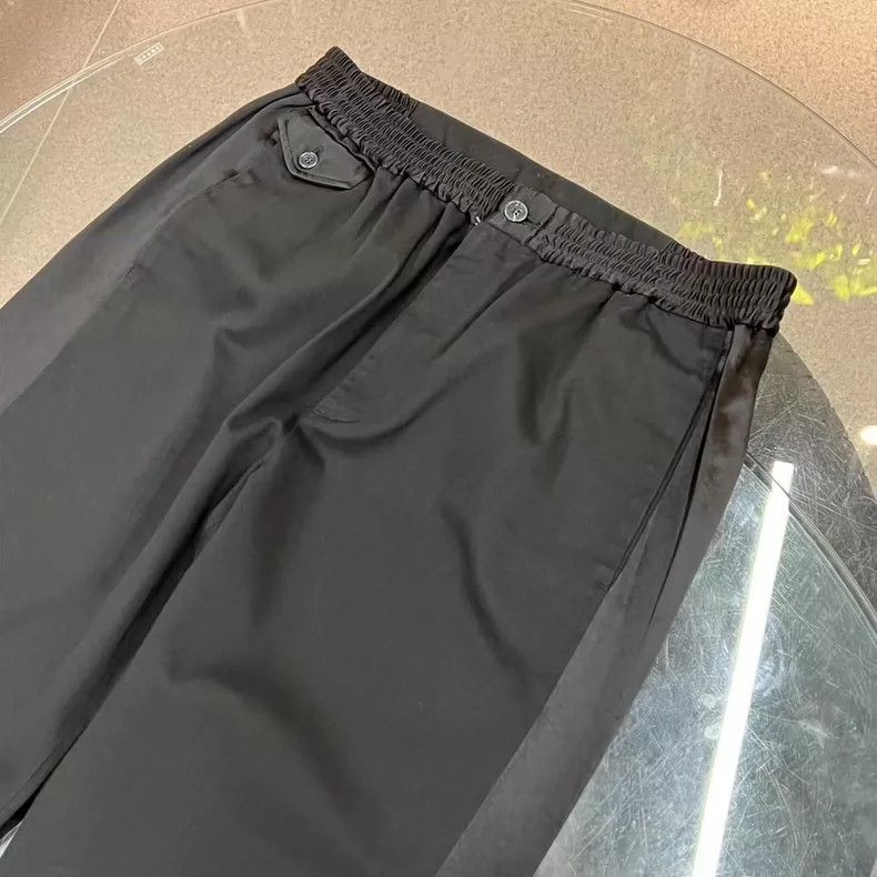 Gucci Gucci Black Casual Pants with Side Stripes - dmc Size US 31 - 2 Thumbnail